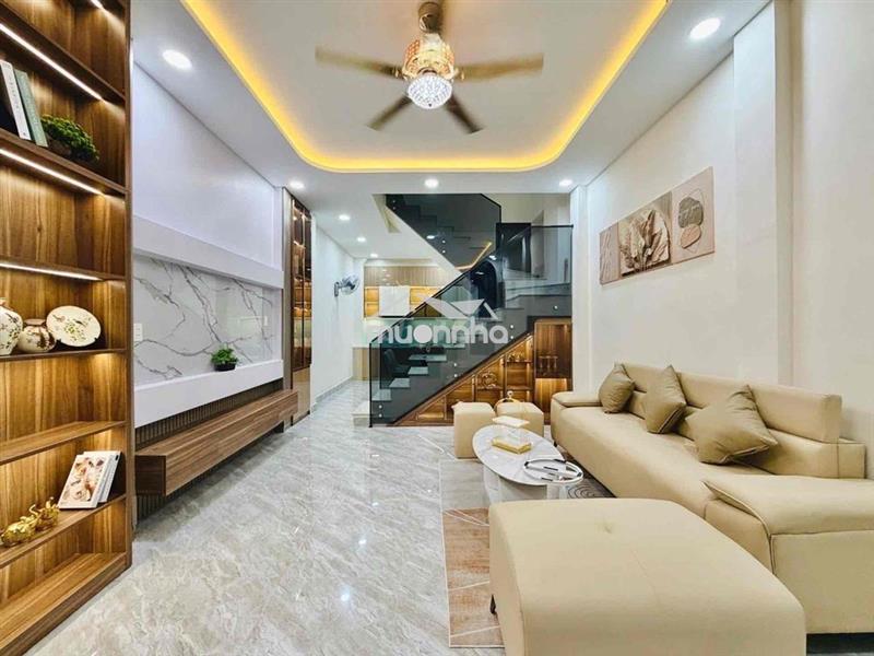 Nhà đẹp 3tầng hẻm ô tô ngay quang trung phường 8 gò vấp chỉ 6tỷ5 tl