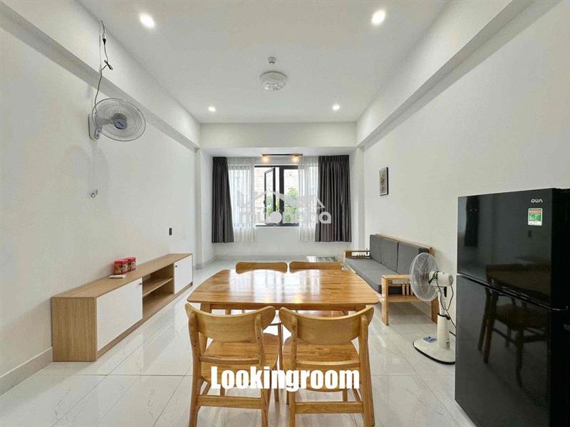 1 phòng ngủ đầy đủ tiện nghi kèm theo ngay hoàng hoa thám - nhà ga t3