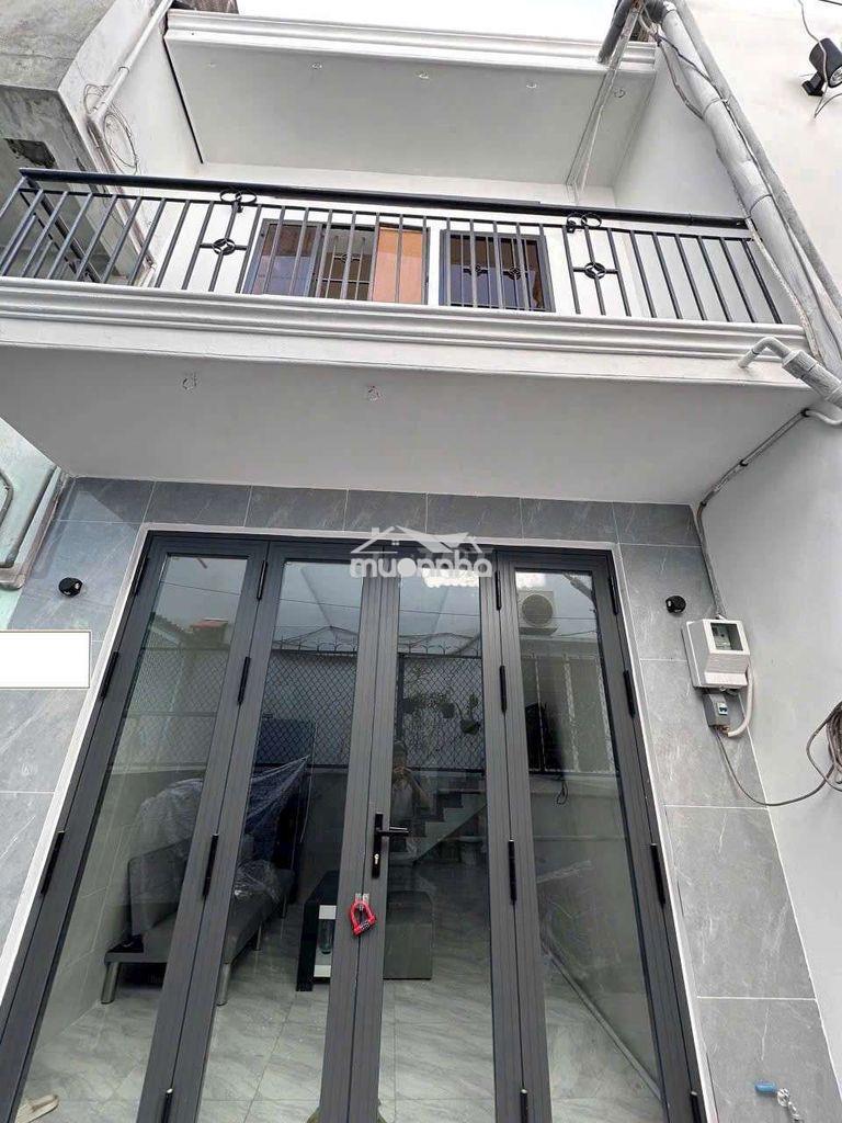Nhà mới xây sát mt full n thất 2pn 2vs lê lai p3 gò vấp