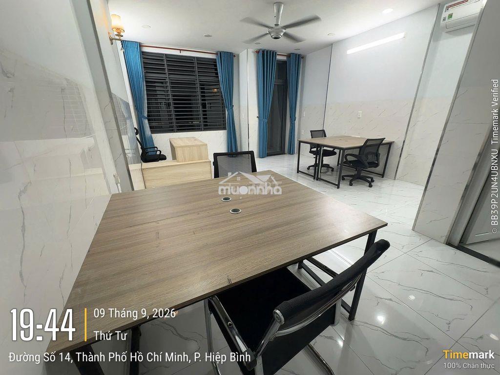 Kđt vạn phúc city. cho thuê văn phòng 35m2 full nội thất 7.5tr - Ảnh 2