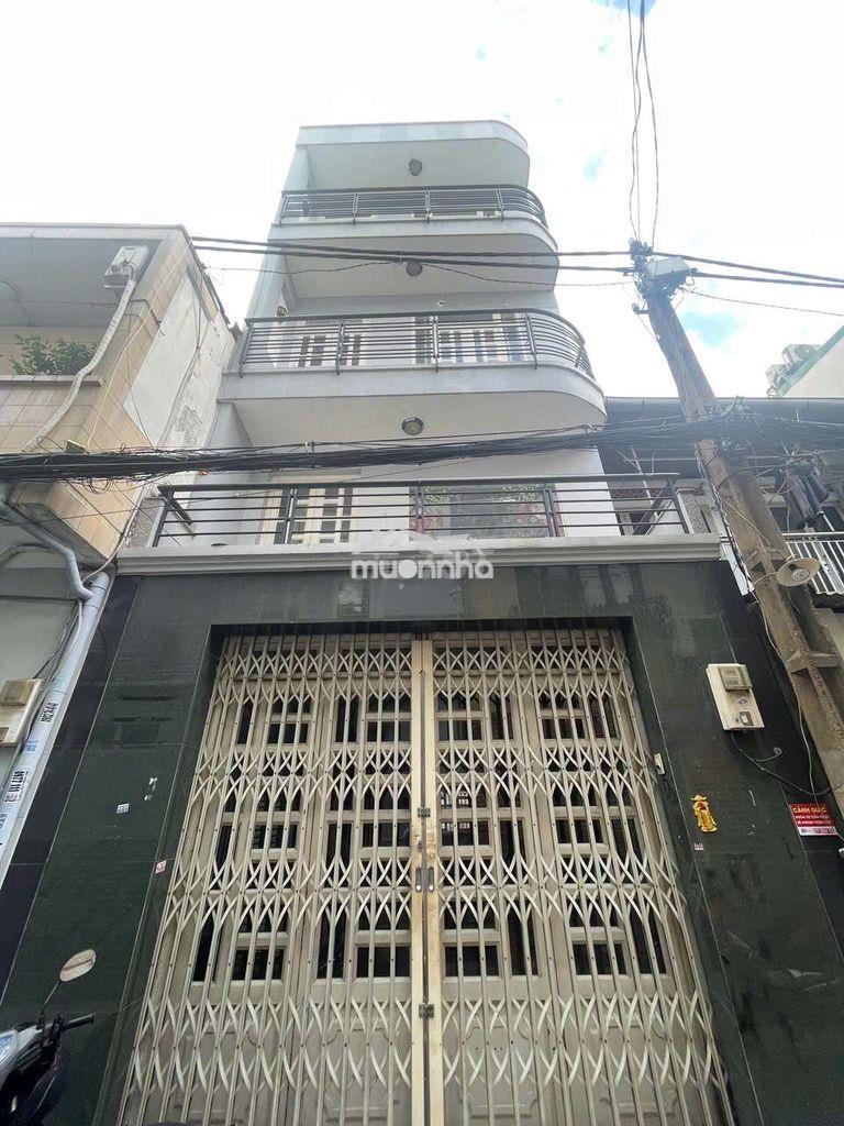 Cho thuê nhà mới, đúc 1 trệt 3 lầu, - cmt8 p15 quận 10