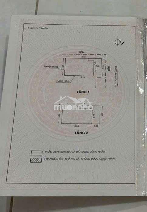 Bán nhà 2mt hẻm trần văn quang 40.4m nhà 2 tầng giá rẻ