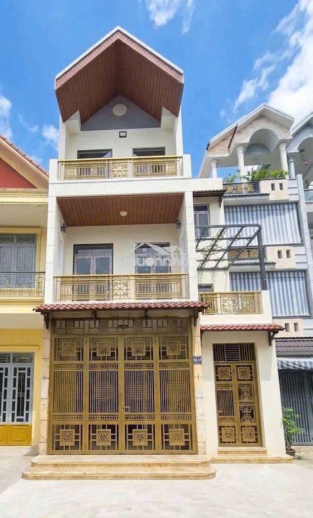 Nhà mới ngan lớn 7x12m - 4pn - hẻm 8m thông - 7 tỷ 800tr tl - Ảnh 2