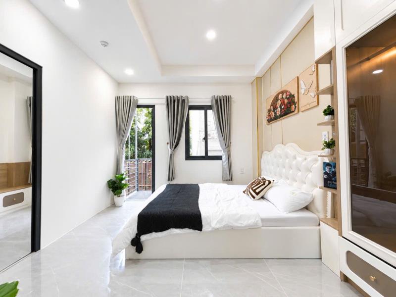 Cho thuê căn hộ 1 phòng ngủ, ban công thoáng, toà nhà thang máy ngay nguyễn xí tiện đi nơ trang long, đinh bộ lĩnh, quận 1, quận 3, phú nhuận - Ảnh 4
