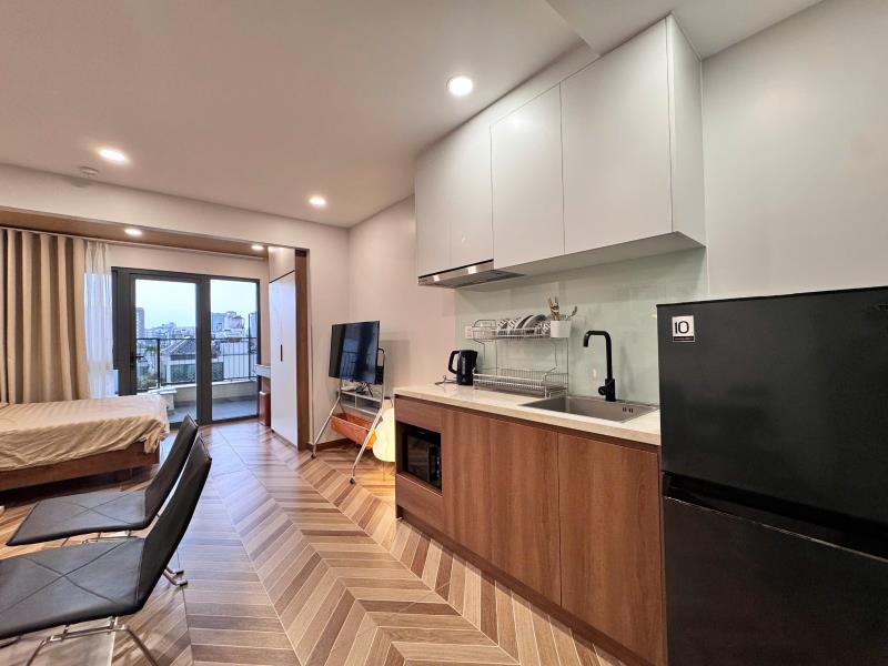 Cho thuê căn hộ full nội thất-  bancon lớn   - nguyễn cửu vân  - bình thạnh - Ảnh 2
