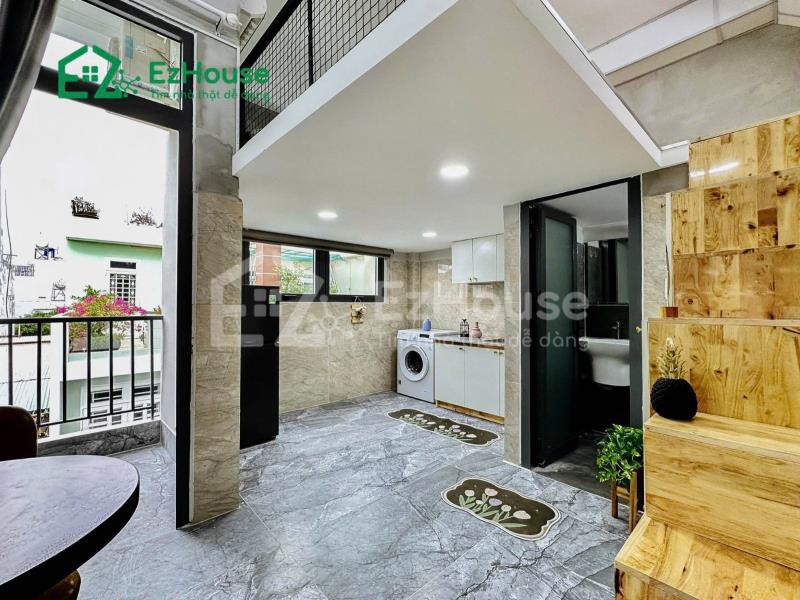 Phòng trọ dạng gác full nội thất, ban công view mặt tiền siêu đẹp p. tân sơn nhì gần đại học huit ,vhu ,gần trục lũy bán bích ,âu cơ– không gian hiện đại, thoáng mát, giá tốt  - Ảnh 2