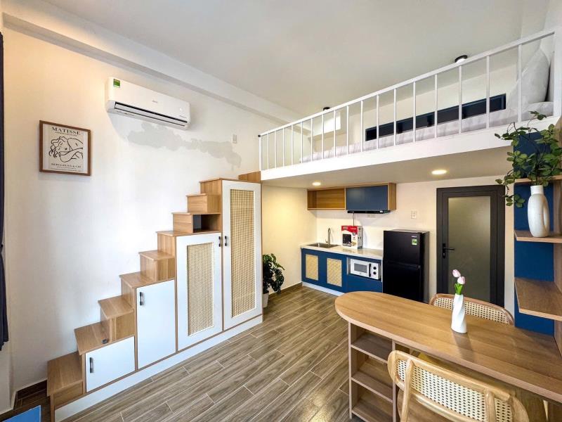 Cho thuê duplex full nội thất cộng hoà - p4, tân bình
