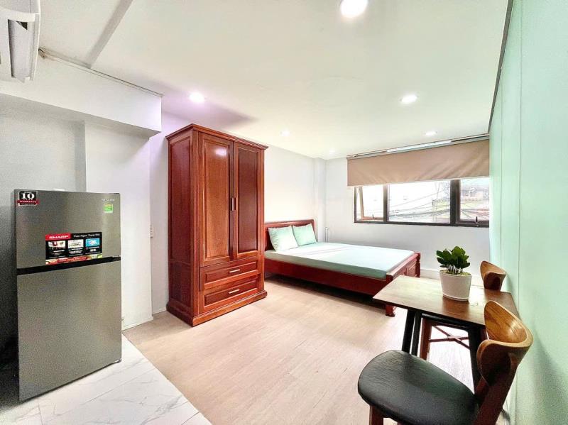 Phòng studio bancon thoáng full nội thất tại phan xích long gần công viên hoàng văn thụ phú nhuận - Ảnh 2