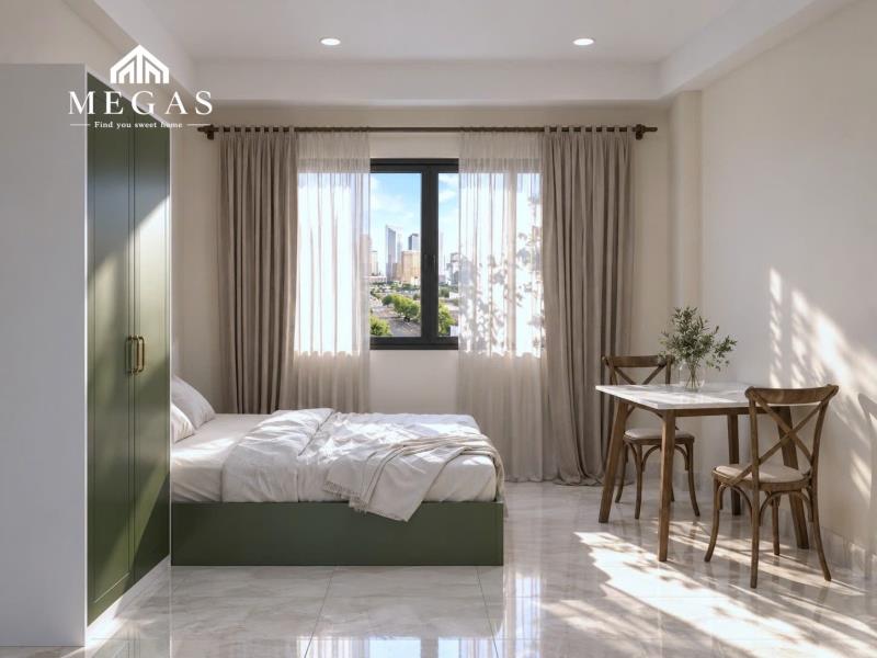Khai trương căn hộ 2 phòng ngủ giá rẻ ngay trường chinh - cộng hoà 