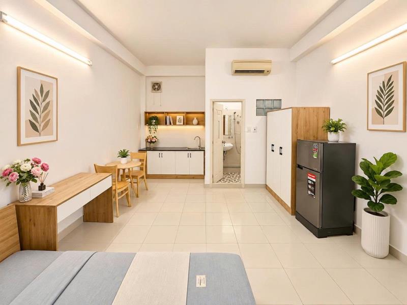 Cho thuê phòng trọ sinh viên tách bếp, khu vực võ thị sáu quận 3 - Ảnh 2