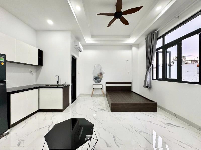 Phòng trọ studio ban công, full nội thất, khu vực tân phú, gần đại học văn hiến, công thương - Ảnh 2