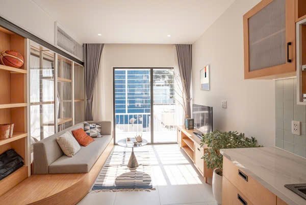 Cho thuê căn hộ studio 1pn cửa sổ trời • ban công rộng 30m2 nằm ngay khu bảy hiền tower – trục đường phạm phú thứ • võ thành trang • bàu cát - Ảnh 2