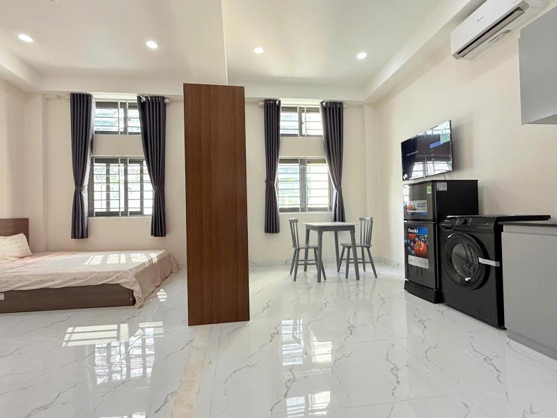 Khai trương căn hộ mới nhiều cửa sổ bếp xa máy giặt riêng full mội thất đường xô viết nghệ tĩnh gần hàng xanh tiện quan quận 1, quận 2 - Ảnh 2