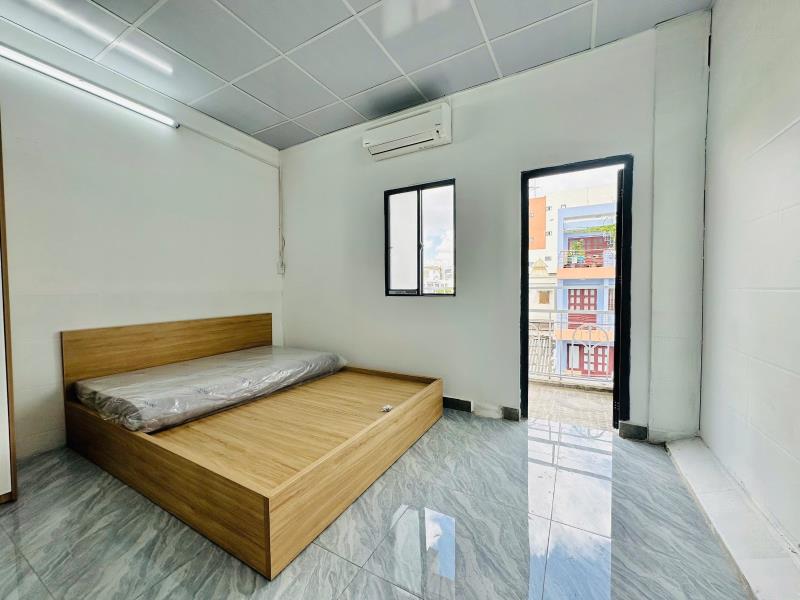 Cho thuê căn hộ 1pn tách bếp có ban công thoáng đón nắng máy giặt riêng full nội thất hồ biểu chánh gần bình thạnh , quận 1 , quận 3