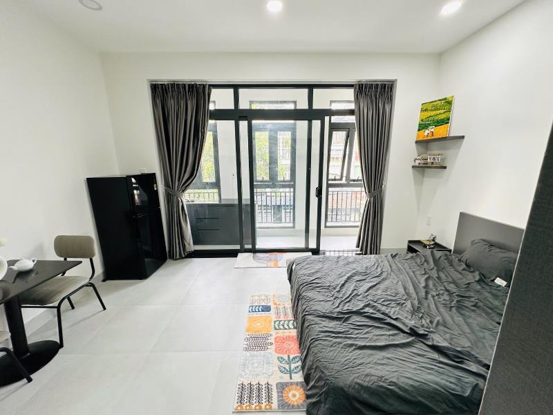 Trống sẵn căn hộ tách bếp ánh sáng đón nắng 38m2 full nội thất ngay bùi văn thêm gần công viên gia định , phan xích long giáp quận 1,3 - Ảnh 2