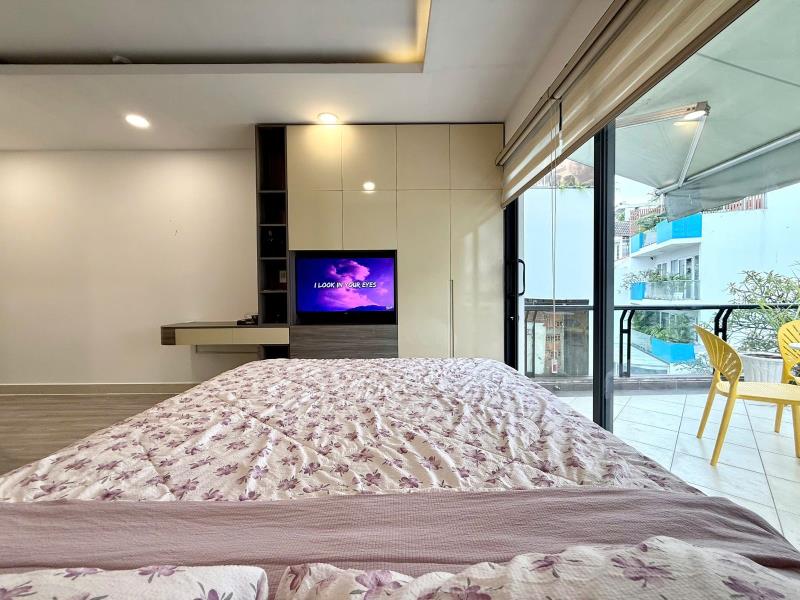 Cho thuê căn hộ studio ban công rộng – trần đình xu, quận 1 - Ảnh 2