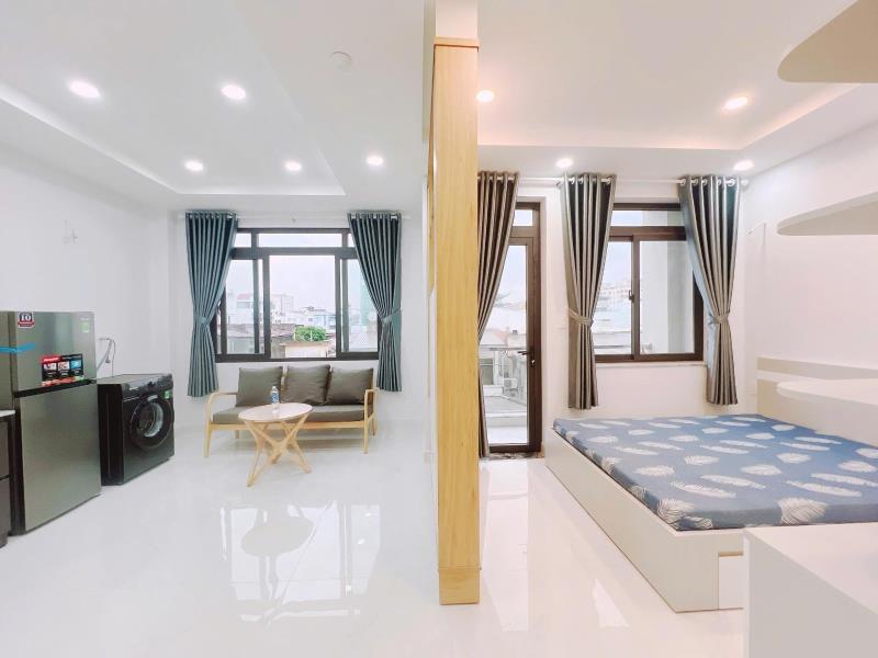 Cho thuê căn hộ cao cấp có ban công rộng full nội thất đường lê văn sỹ quận phú nhuận, sát q1, q3