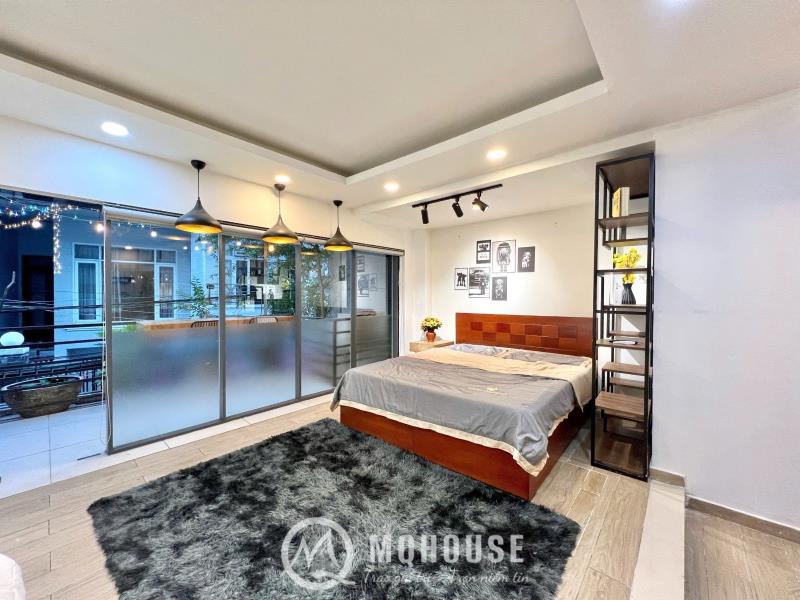Cho thuê căn hộ studio cực rộng bancol thoáng ngay sân bay