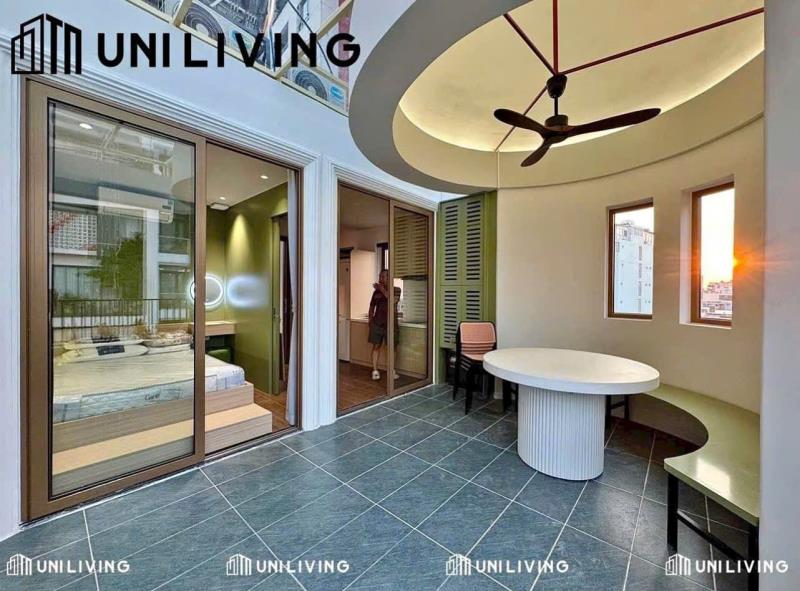 1 phòng ngủ cao cấp ban công thang máy-hầm xe-máy giặt sấy riêng ngay landmark81 giáp quận 1-quận 2