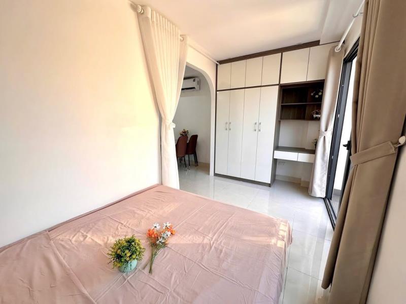 Căn hộ 1 phòng ngủ full nội thất ban công ngay nguyễn xí tiện đi nơ trang long, đinh bộ lĩnh, phạm văn đồng - Ảnh 2