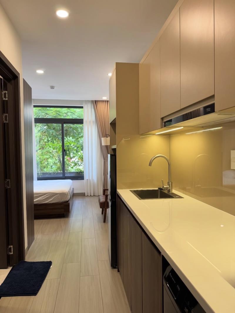 Studio full nội thất toà nhà thang máy ngay bùi đình tuý tiện đi chợ bà chiểu, chu văn an, lê quang định - Ảnh 2