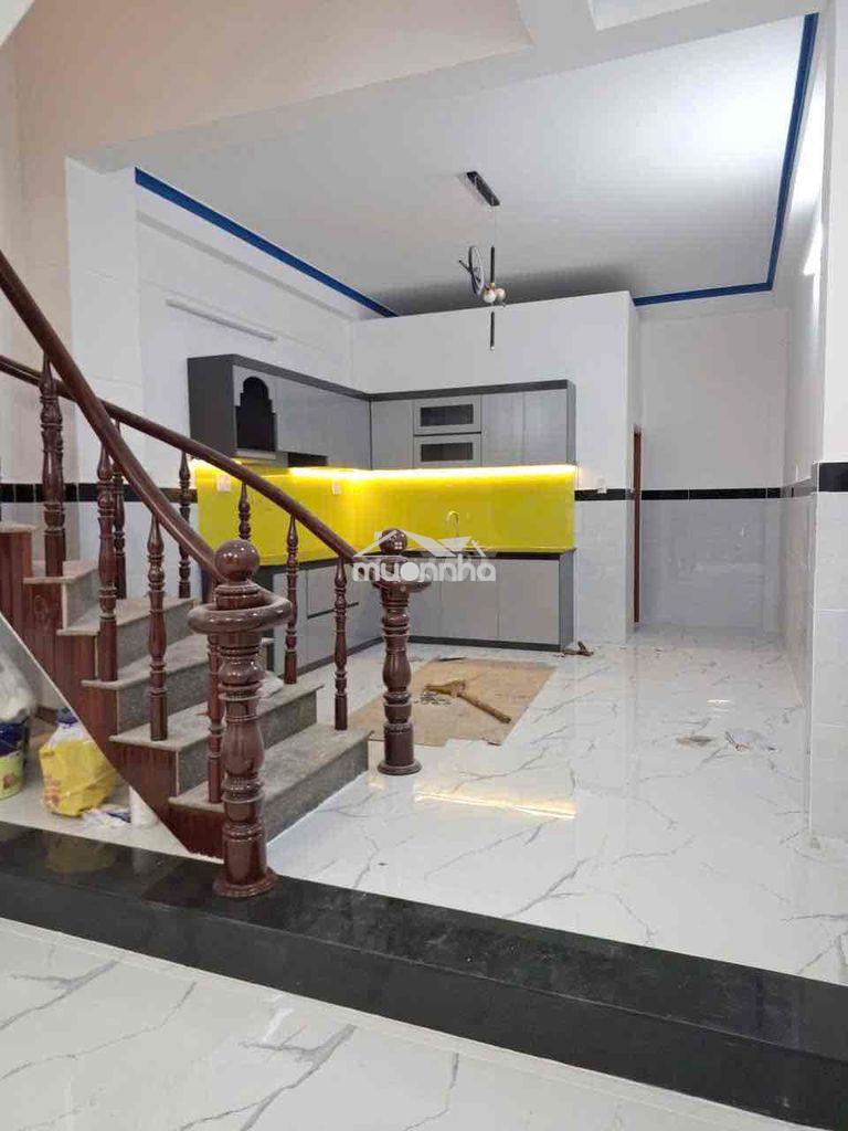 Nhà mới đẹp(4x12m) 3tầng bình trị đông 3pn 3vs hẻm xe hơi - Ảnh 2