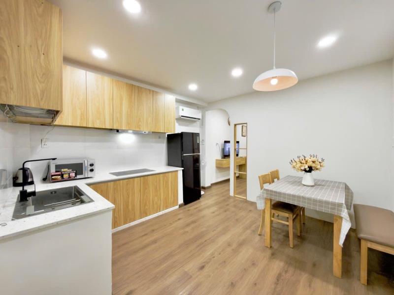 Cho thuê căn hộ 2pn, 1pn, studio bancol full nội thất thang máy, gần sân bay, cv gia định, bệnh viện tâm anh - Ảnh 4
