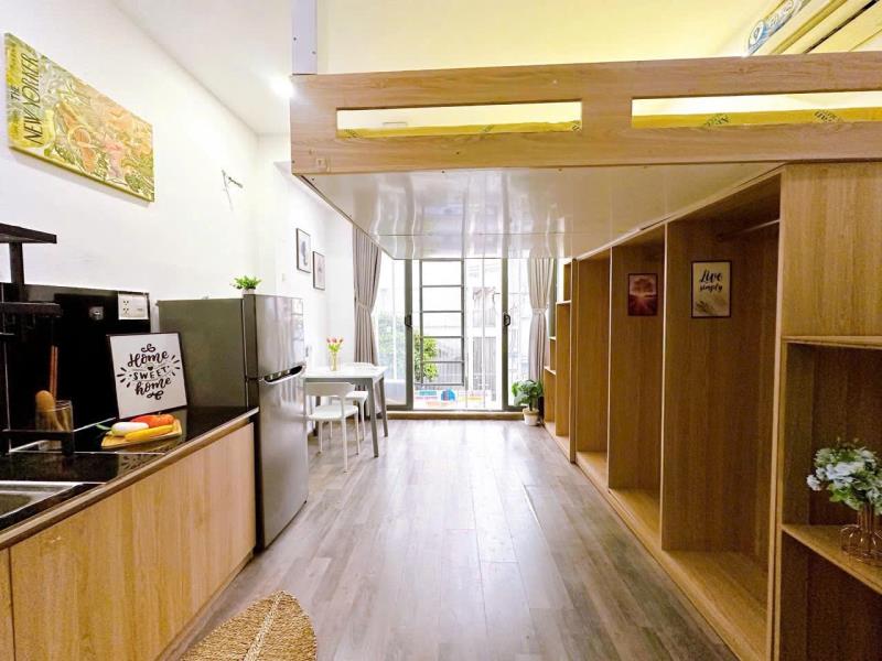 Cho thuê phòng có gác có cửa lớn thoáng full nội thất đường hồ văn huê quận phú nhuận, sát q1, q3 - Ảnh 3