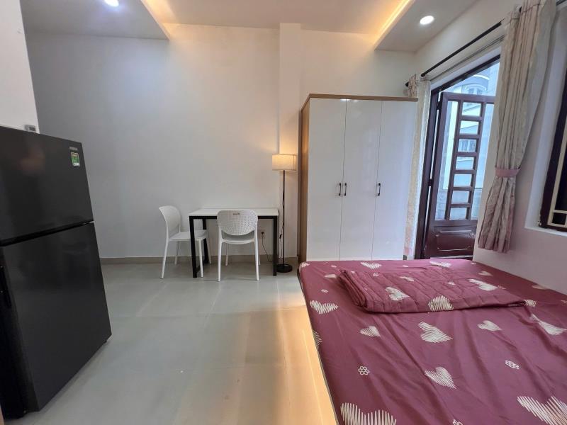 Cho thuê phòng có ban công, full nội thất – hoàng hoa thám, bình thạnh gần chợ bà chiểu & phan xích long, đại học uef, hiu, vlu & hufa - Ảnh 4
