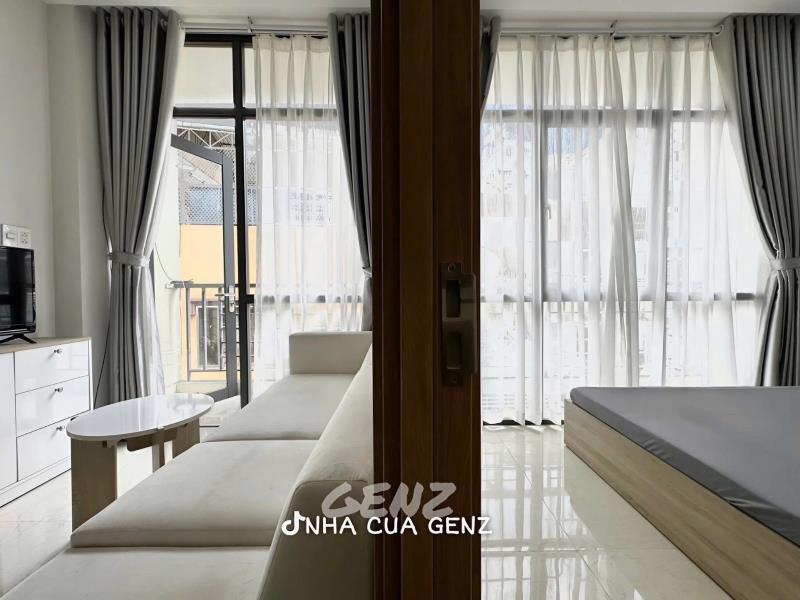 Căn hộ dịch vụ - 1pn bancol full nội thất - thang máy ngay etown, nhà ga t3  - Ảnh 3