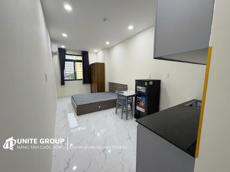 Cho thuê căn hộ mới 100%, cửa sổ lớn, full nội thất - xô viết nghệ tĩnh, bình thạnh sát quận 1, hàng xanh
