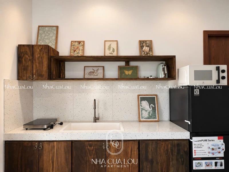 Cho thuê căn hộ 1 phòng ngủ-cửa sổ thoáng- ban công rộng- bếp riêng- quận 1 – nguyễn thị minh khai  - Ảnh 3