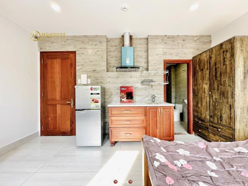 Cho thuê căn hộ máy giặt riêng, thang máy – nội thất đầy đủ – 36m² nơ trang long, bình thạnh – gần chợ bà chiểu, phú nhuận - Ảnh 2