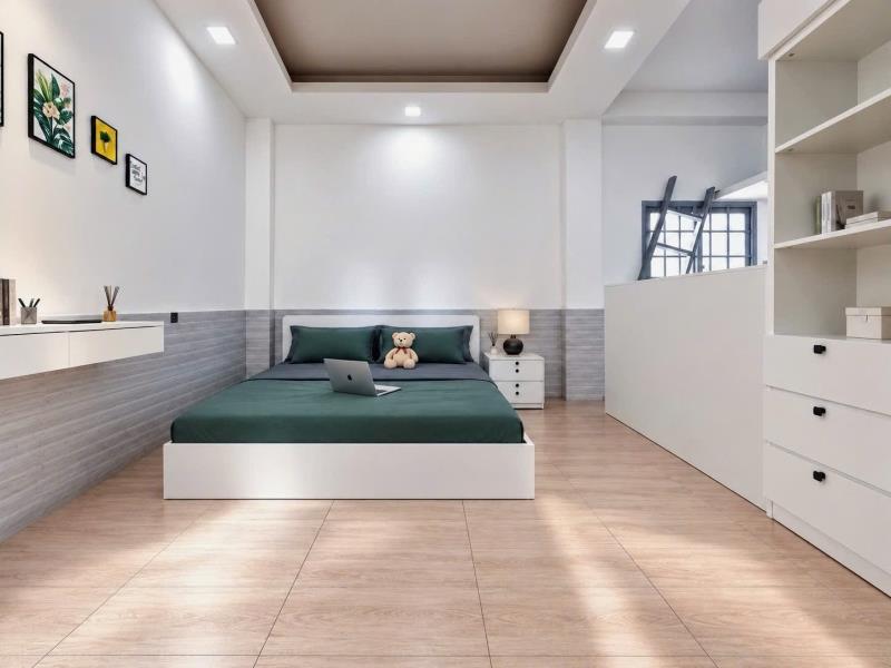 Cho thuê phòng studio full nội thất tách bếp 2 cửa sổ trời ở trường chinh - Ảnh 4