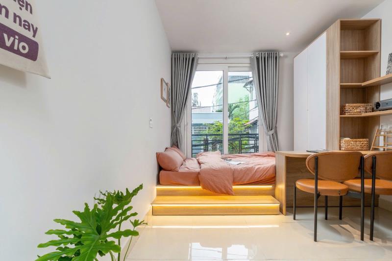 Cho thuê căn hộ phú nhuận - 35m2 - có ban công - full nội thất - phùng văn cung, phú nhuận - giáp quận 1 - Ảnh 2