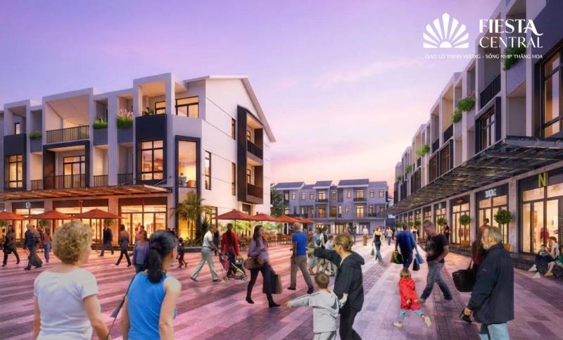 Fiesta central shophouse – tối ưu hóa 2 mặt tiền kinh doanh đa ngành - Ảnh 3