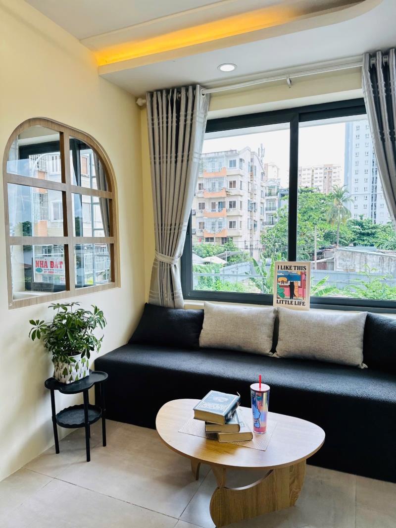 Cho thuê căn hộ 1 phòng ngủ bình thạnh, full nội thất, cửa sổ lớn, rộng rãi, thoáng mát - gần đinh bộ lĩnh, quận 1, phú nhuận - Ảnh 3