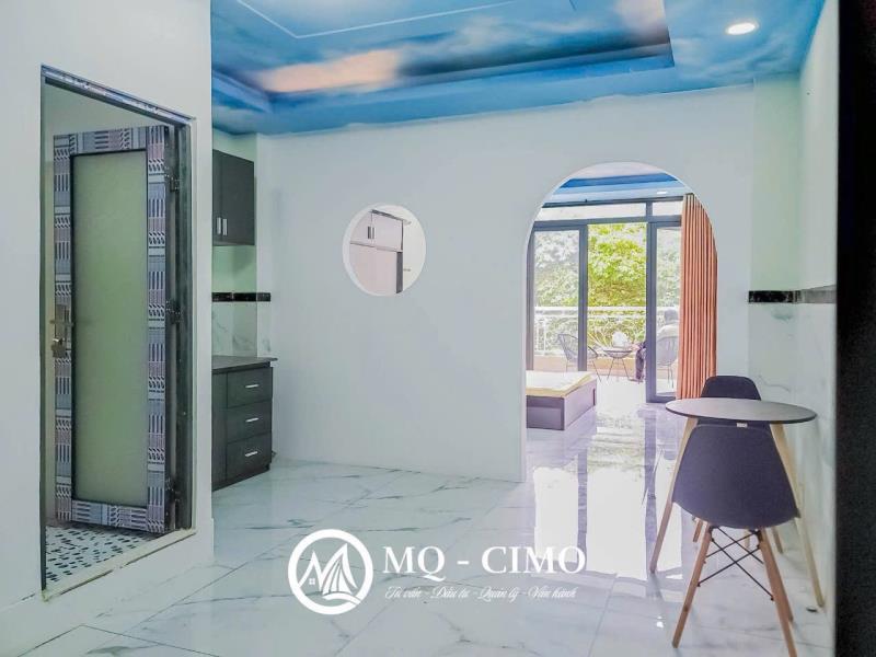 Cho thuê căn hộ ban công, tách bếp – nội thất đầy đủ – chu văn an, bình thạnh – gần chợ bà chiểu, cầu bông, nơ trang long