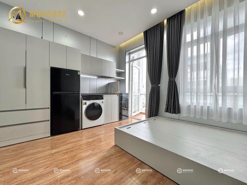Studio ban công - full nội thất, nhà mới xây - gần etown, ga t3 - Ảnh 4