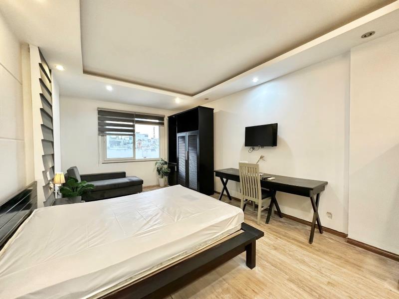 Cho thuê căn hộ xô viết nghê tĩnh hàng xanh - full nội thất tách bếp máy giặt riêng có cửa sổ - tiện di chuyển quận 1 , quận 2 - Ảnh 4