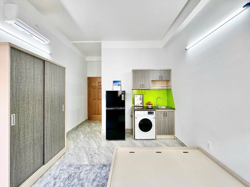 Cho thuê chdv full nội thất có máy giặt riêng cộng hòa