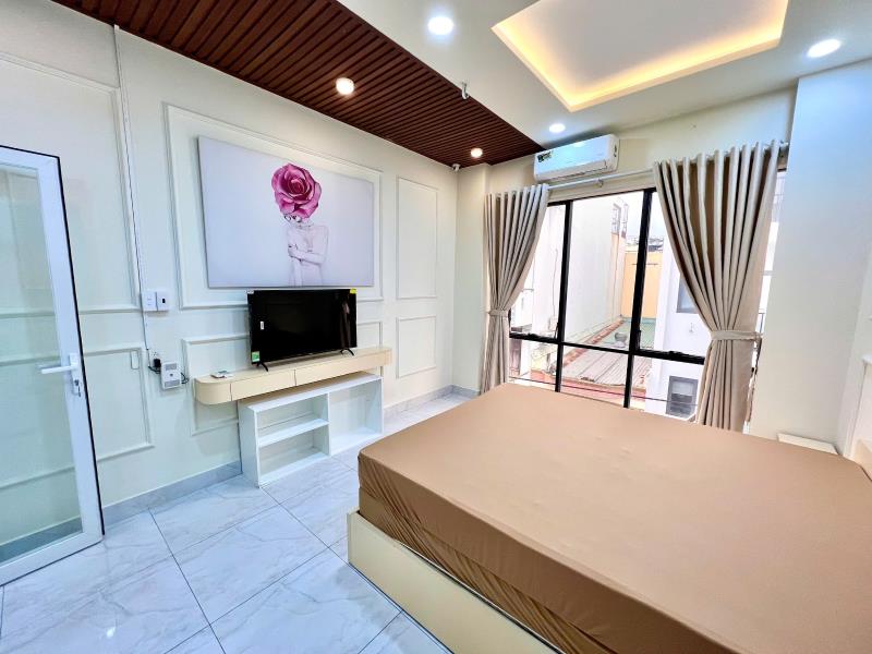 Cho thuê căn hộ 1 phòng ngủ, full nội thất, máy giặt riêng – nơ trang long, bình thạnh | gần chợ bà chiểu, phan xích long, quận 1 - Ảnh 2