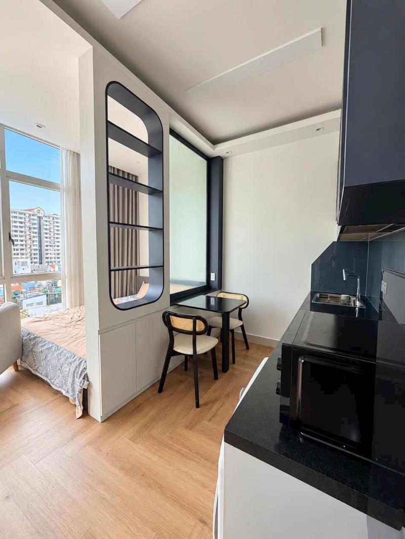**🏡 Căn hộ 1 phòng ngủ cửa sổ lớn, view landmark 81 máy giặt riêng – huỳnh mẫn đạt, bình thạnh gần quận 1 landmark 81