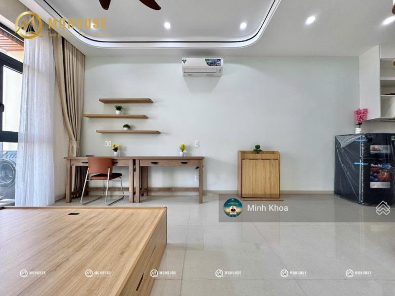 Cho thuê cc mini studio ban công tone gỗ cực đẹp gần etown cộng hòa, hvhk, ga t3 - Ảnh 2