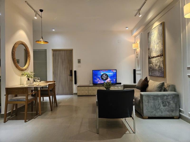 Căn hộ 70m2 thiết kế kiểu âu quận 4(hình thật giá thật) - Ảnh 2