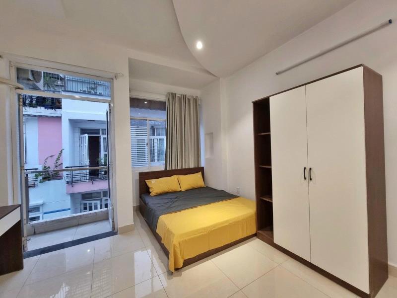 Cho thuê căn hộ 35m² có ban công – full nội thất – gần chợ bà chiểu, bình thạnh - Ảnh 2