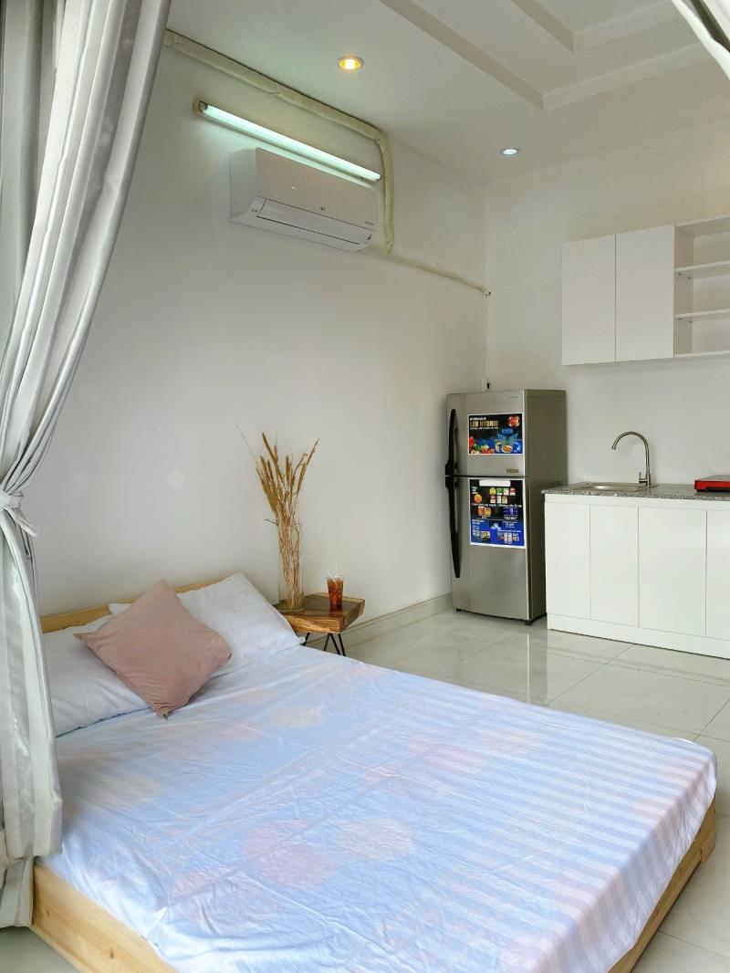 Cho thuê căn hộ 35m² có ban công – full nội thất – gần hàng xanh, hutech | nguyễn văn thương, bình thạnh - Ảnh 3