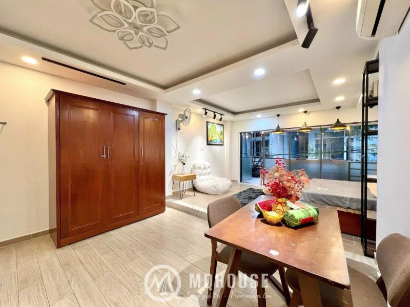 Cho thuê căn hộ studio bancol siêu rộng cực thoáng mát ngay sân bay  - Ảnh 3