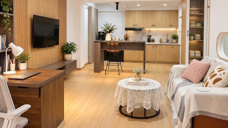 🏡 1pn tách bếp, ban công thoáng | gần trường sa – hoàng sa – trung tâm