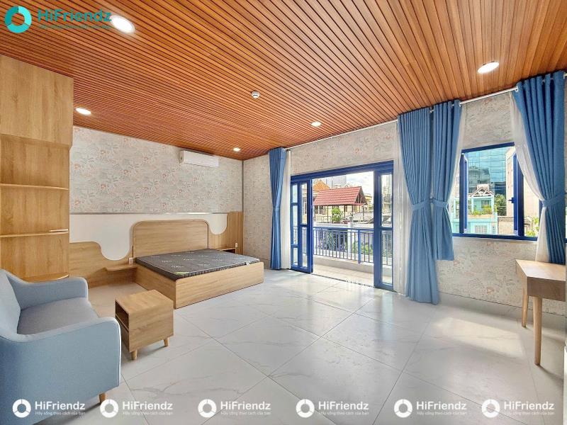 Cho thuê căn hộ studio ban công rộng rãi 40m2 | gần công viên gia định - phú nhuận - bình thạnh - Ảnh 2